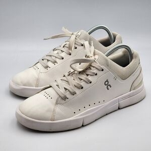 On Cloud THE ROGER Advantage W8 White Tennis Sneakers